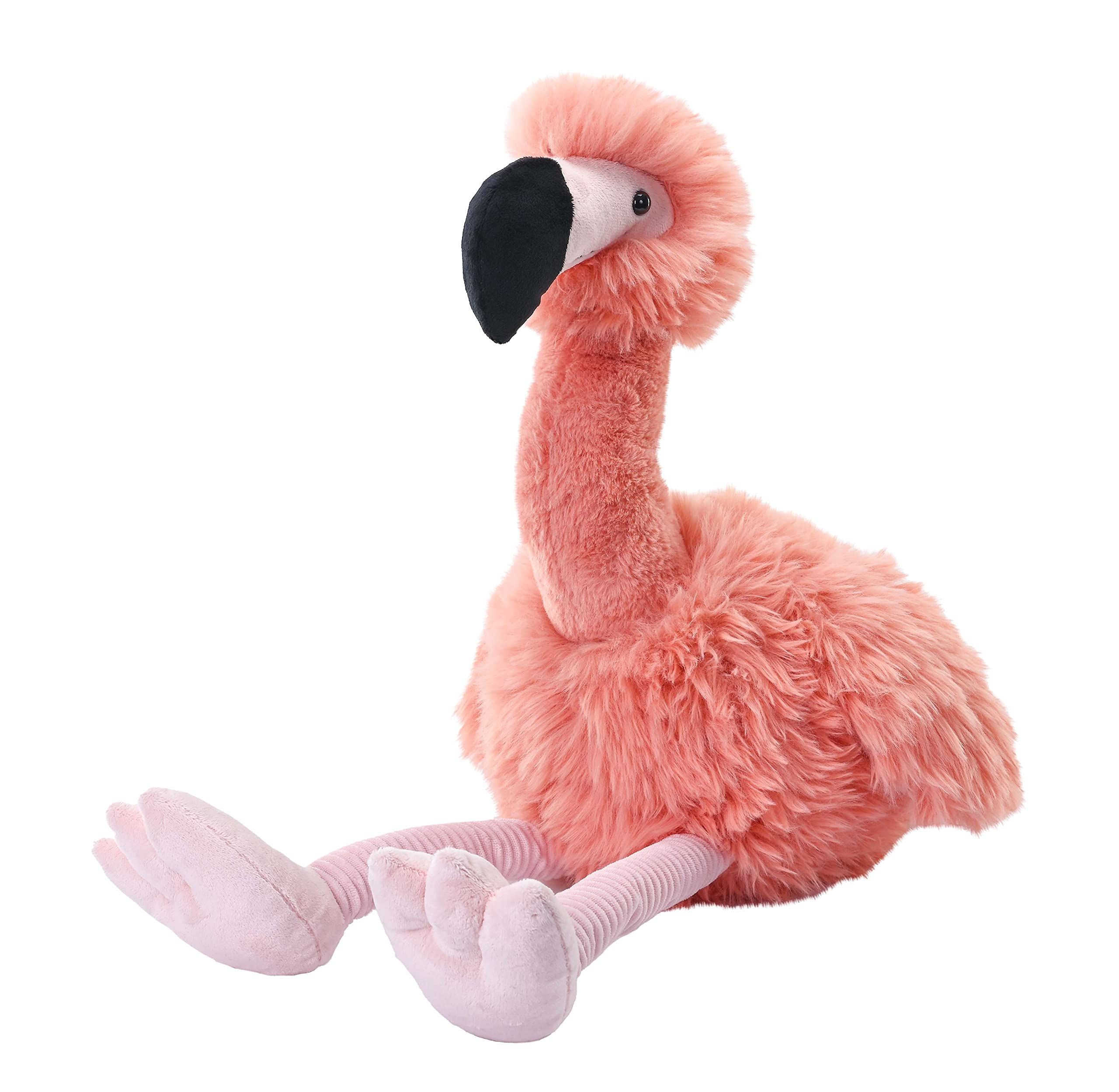 Wild Republic Snuggleluvs, Flamingo, Stuffed Animal, 15 inches, Gift for Kids, Weighted Plush Toy... | Amazon (US)