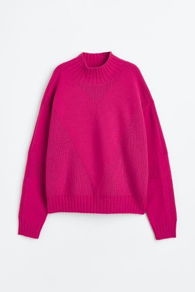 H&M+ Knitted turtleneck sports jumper | H&M (FR & ES & IT)