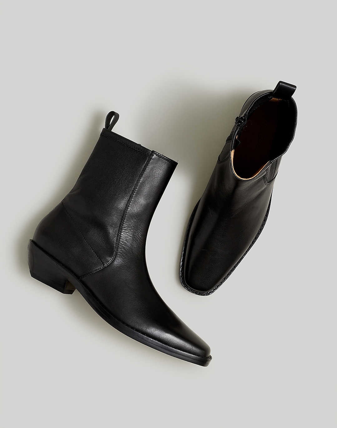 The Idris Ankle Boot in Leather | Madewell
