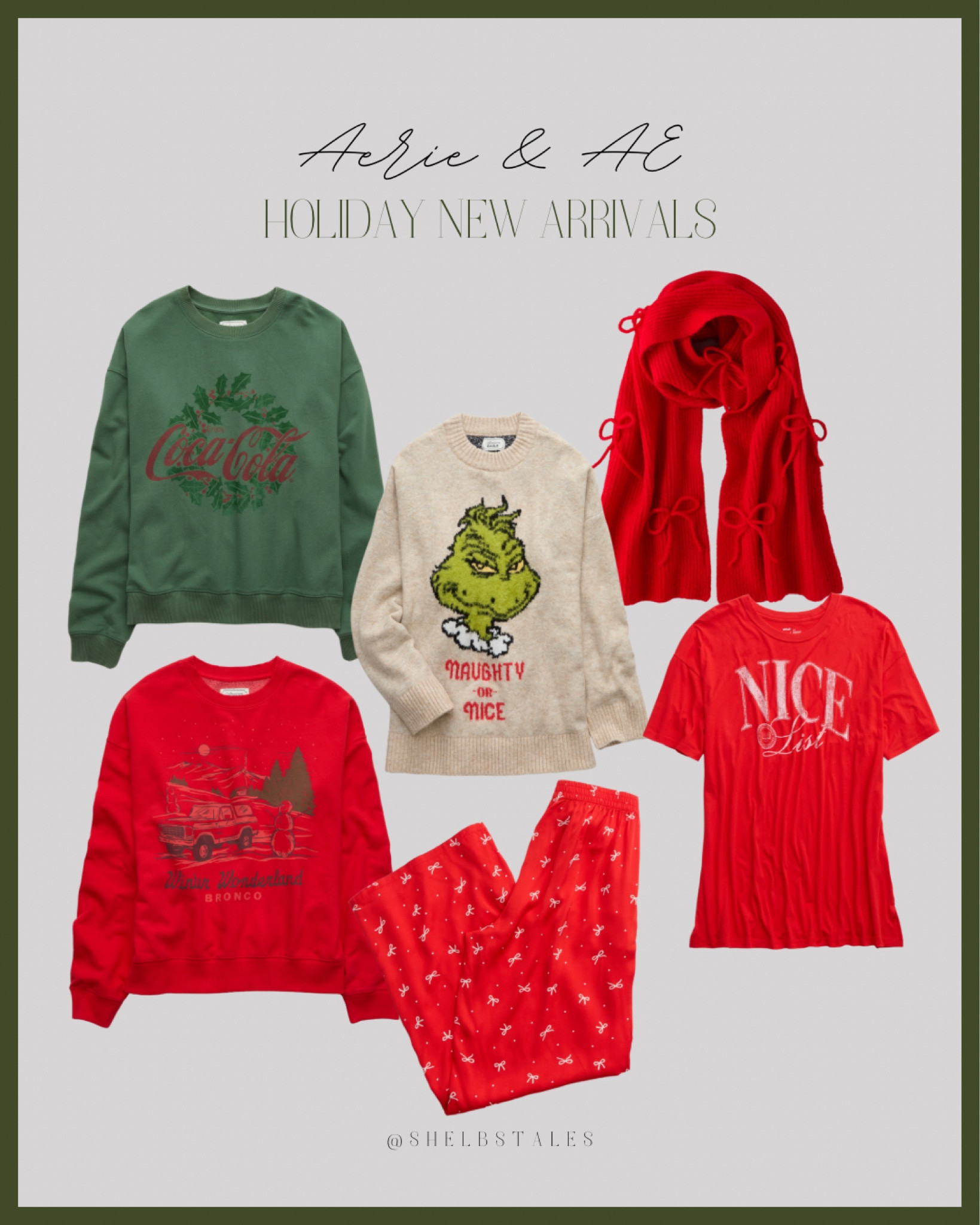 Aerie & AE holiday new arrivals 

#LTKStyleTip #LTKHoliday