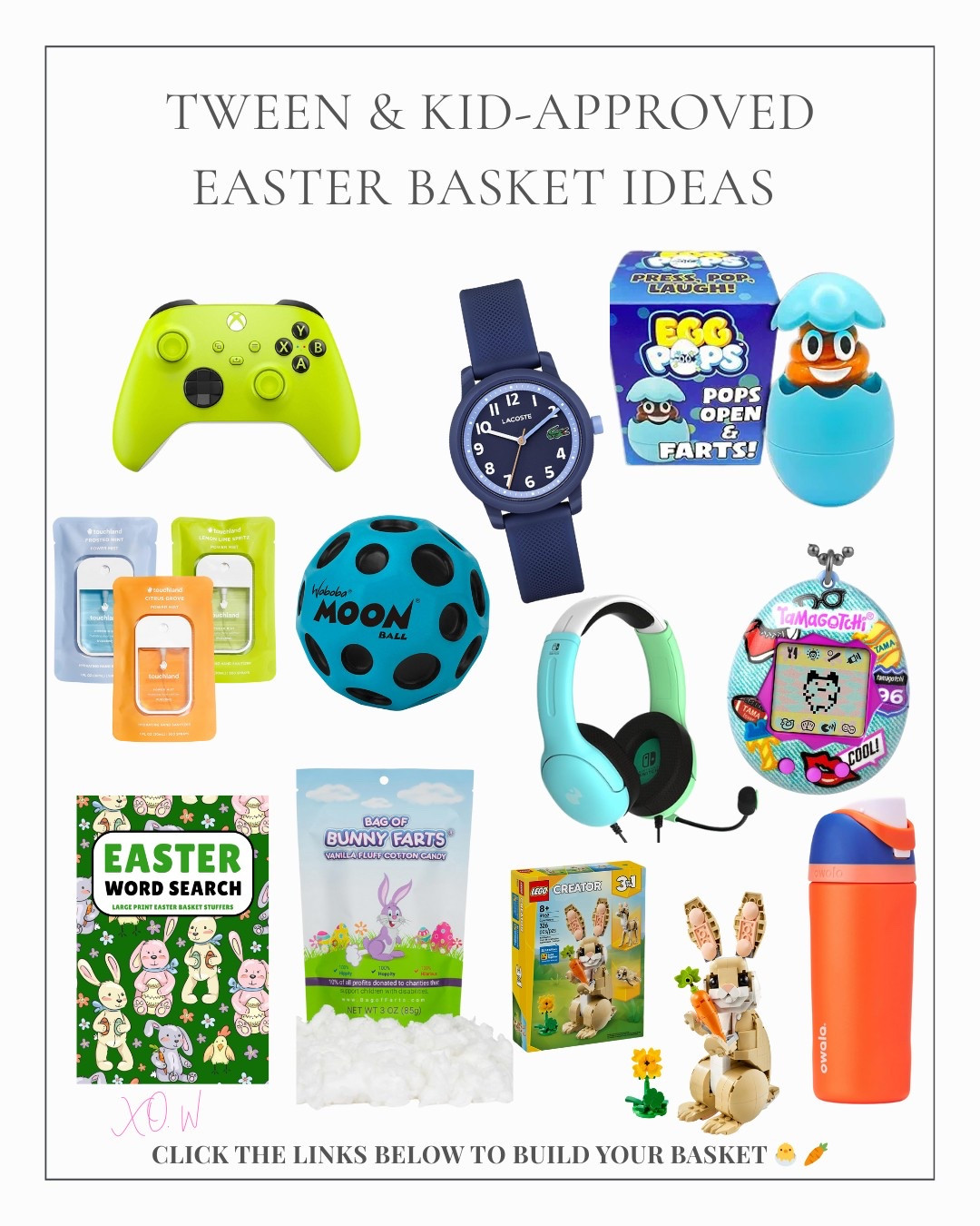 Tween & kid-approved Easter basket ideas that go beyond candy!
From LEGO sets to fidget toys, tech finds & fun surprises—everything’s linked on my LTK to build the perfect basket for him!

#EasterBasketIdeas #EasterBasketForBoys #LTKEaster #KidsGiftGuide #TweenGifts #EasterGiftIdeas #NonCandyEasterBasket #LTKKids


#LTKSeasonal #LTKGiftGuide #LTKKids