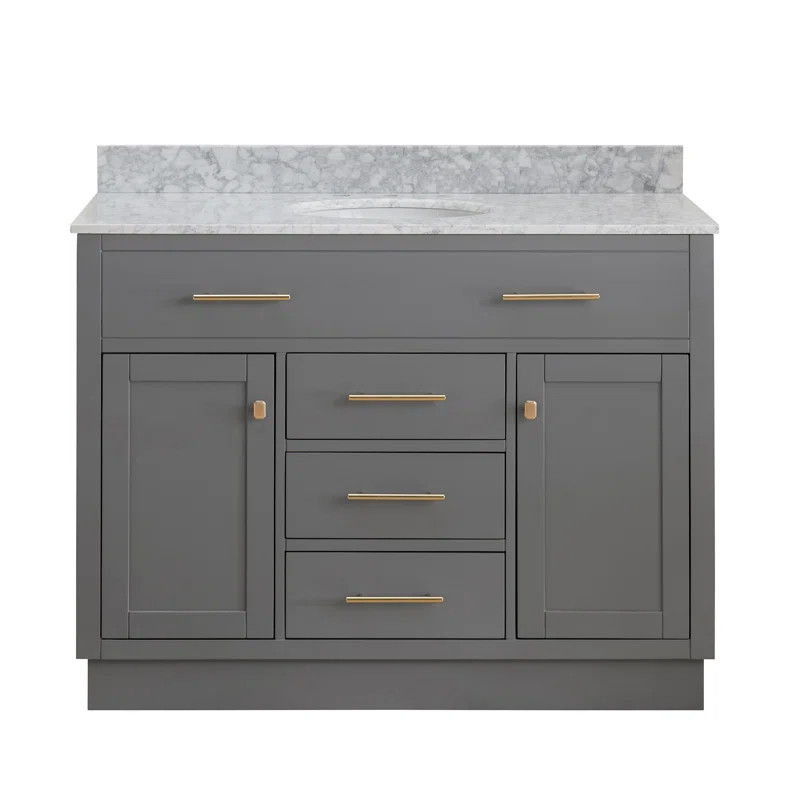 Manneville 48" Single Bathroom Vanity Set | Wayfair North America
