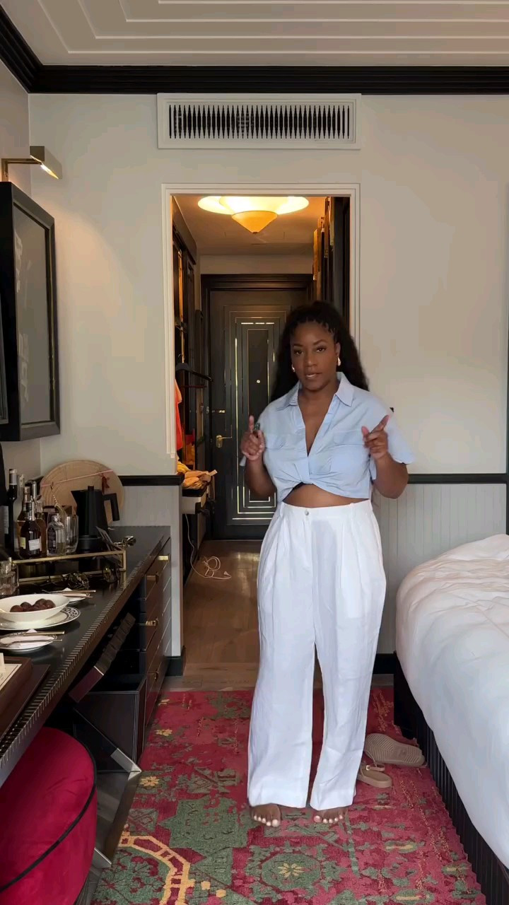 Easy breezy vacation outfit perfect for summer days ☀️vacation outfit / summer style / linen pants / button down top / midsize fashion / resort wear / beach outfit / travel style / neutral outfit / comfy chic / casual glam / summer essentials / brunch outfit

#LTKMidsize #LTKStyleTip #LTKFindsUnder50