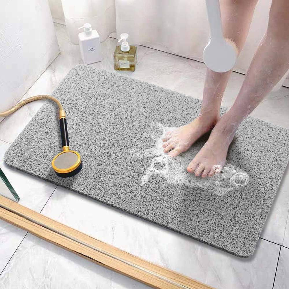 Asvin Soft Textured Bath, Shower, Tub Mat, 47x16 Inch, Phthalate Free, Non Slip Comfort Bathtub M... | Amazon (US)