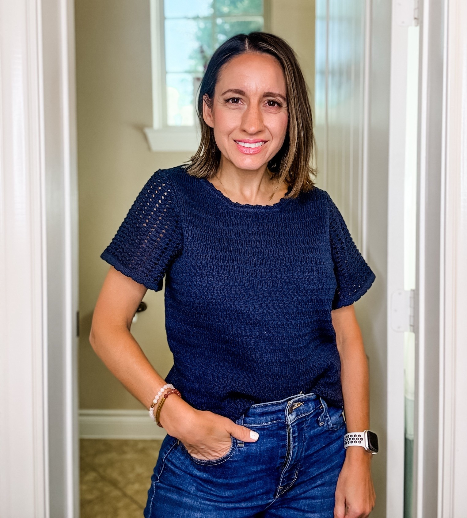 Petite-Friendly Top That Runs Big | Size Down One

If you’re thinking about grabbing this top, my biggest tip is to size down one size for the best fit. It has a relaxed, oversized fit, so going down gives it a more flattering look while still feeling comfortable.

I love styling it with denim shorts now and jeans later for an easy summer-to-fall transition. It’s a versatile staple that can be dressed up with wedges or kept casual with sneakers or sandals.

petite fashion, oversized top, size recommendation, casual outfit, summer outfit, transition outfit, affordable fashion, everyday style, petite outfit inspiration, wardrobe staple.

#LTKgrwm #LTKOver40 #LTKPetite