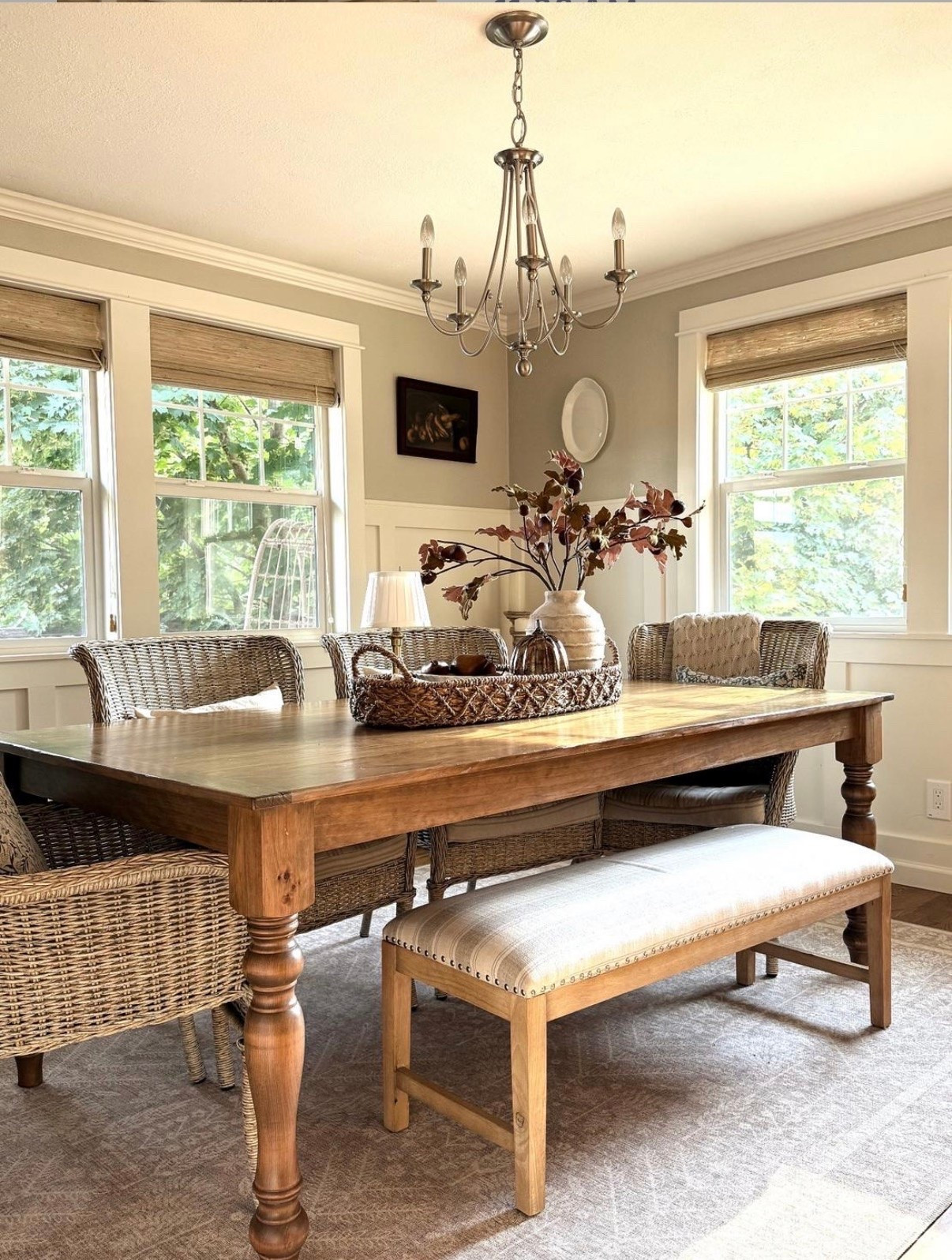 Dining Room Fall Warmth & Cottage Aesthetic