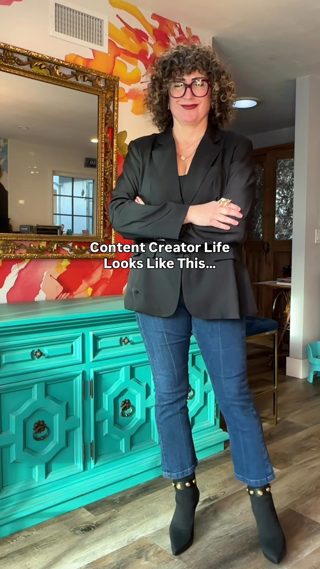 If you think being a content creator is glamorous … let me introduce you to my bed, also known as the official landfill of every outfit I just filmed

I swear it multiplies every time I turn around

Anyway … enjoy my chaos … I’ll be over here pretending I have my life together 🫠

#adultyngishard
#NoGatekeeping
#midlifestyle #fashionover40 #funnyreels #amazonfashionfinds #ootdreel

#LTKgrwm #LTKdayinmylife #LTKvlog