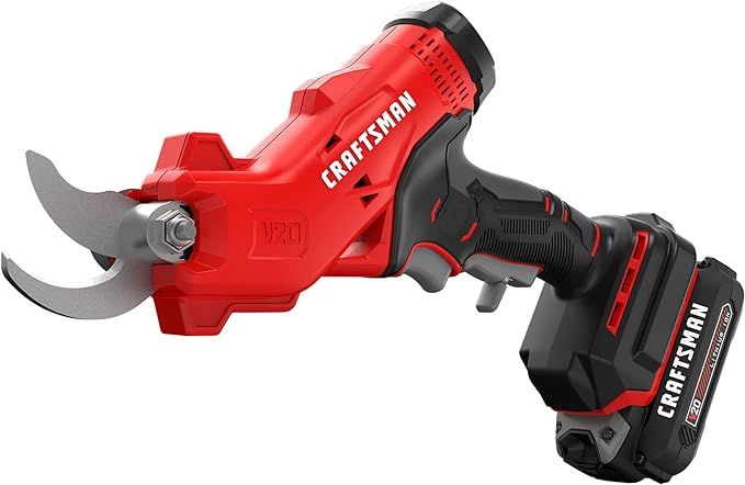CRAFTSMAN 20V MAX Cordless Electric Pruner, Battery & Charger Included (CMCPR320C1) | Amazon (US)