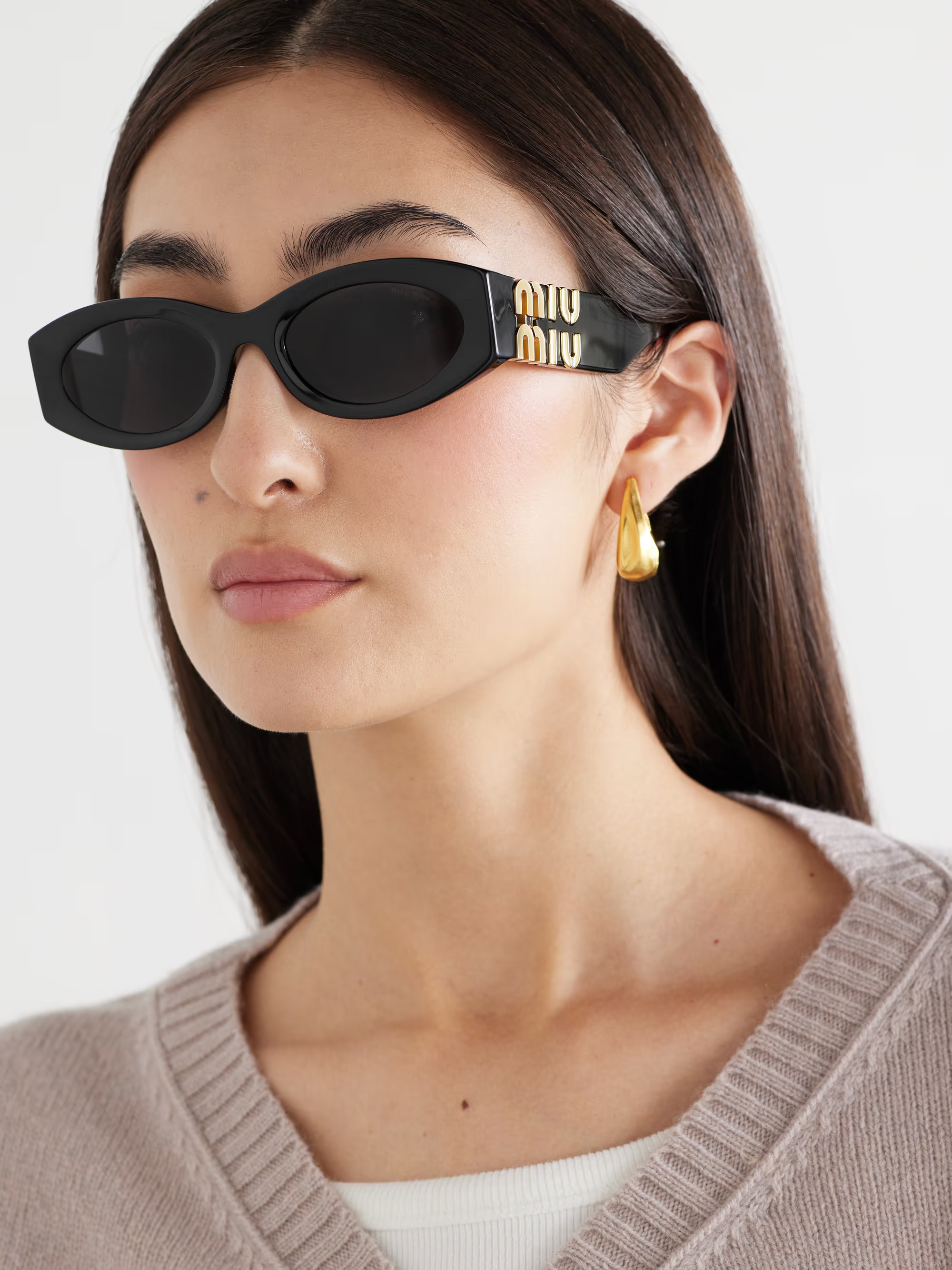 Glimpse oval-frame acetate sunglasses | NET-A-PORTER (UK & EU)