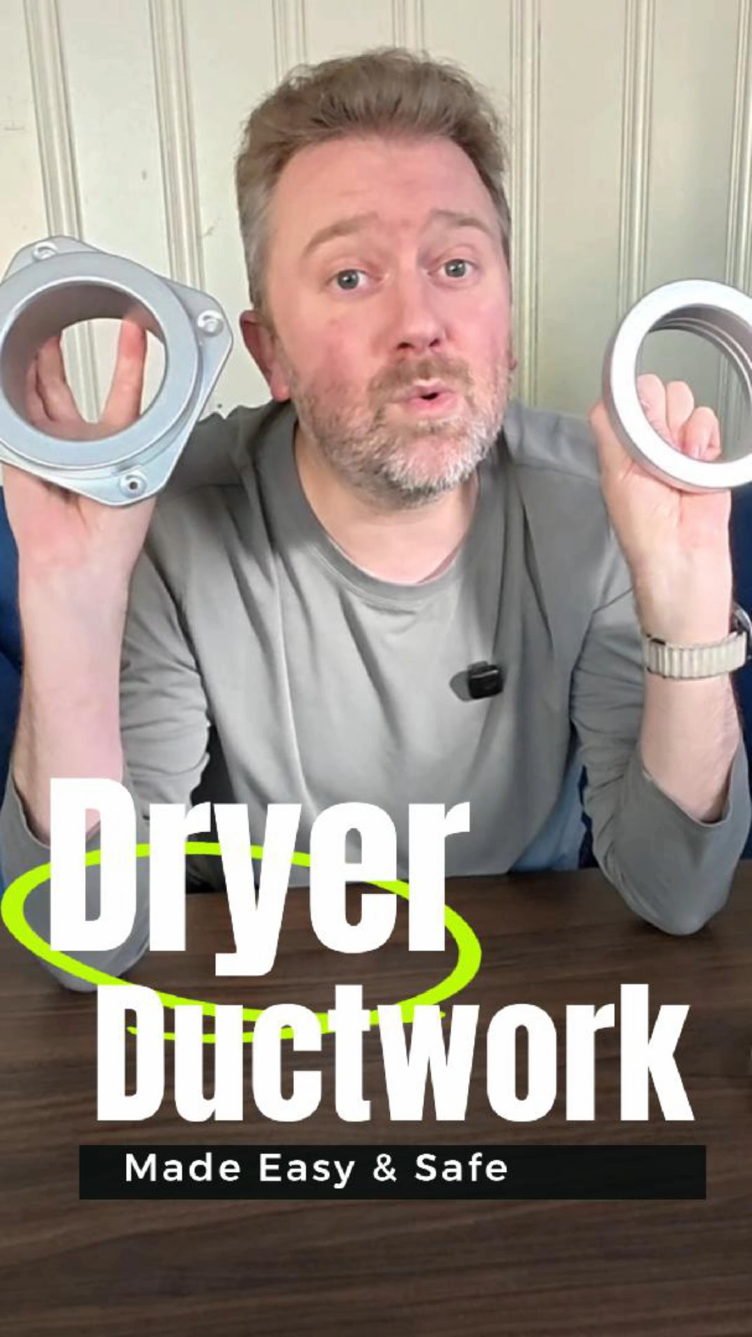 This magnetic dryer vent connector makes dryer installs and maintenance quick, clean, and stress-free. Strong magnets, improved airflow, and easy access for lint removal—perfect for tight laundry rooms.#LTKHome #HomeFinds #LaundryRoom #HomeUpgrades

#LTKHome