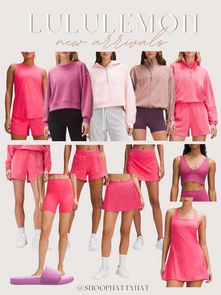 Lululemon new arrivals!

Lululemon new arrivals - lululemon activewear - activewear skirt - pink activewear - activewear tops - gym outfit - lulu pullover - activewear pullovers 

#LTKstyletip #LTKSeasonal #LTKfitness