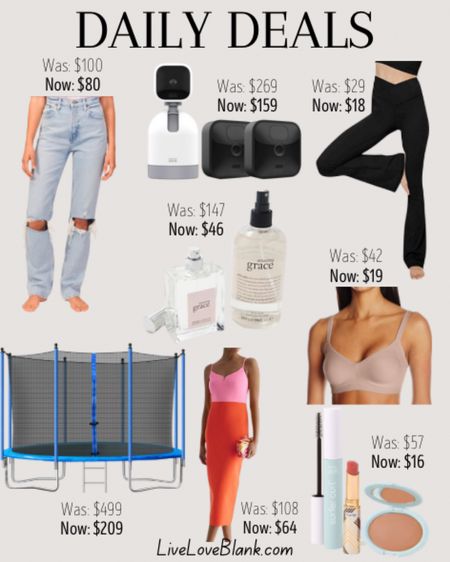 Daily Deals
Abercrombie jeans save 20%
Blink 3 camera security system save $110
Tarte best sellers set save over $40…use code EXTRA20 for an extra 20% off
Express dresses and tops 40% off today 
Philosophy grace fragrance save over $100
Save $290 on this 10 ft trampoline 
Save over $20 on this bra…has over $38k positive ratings
Flare leggings save 37%



#LTKstyletip #LTKsalealert #LTKFind