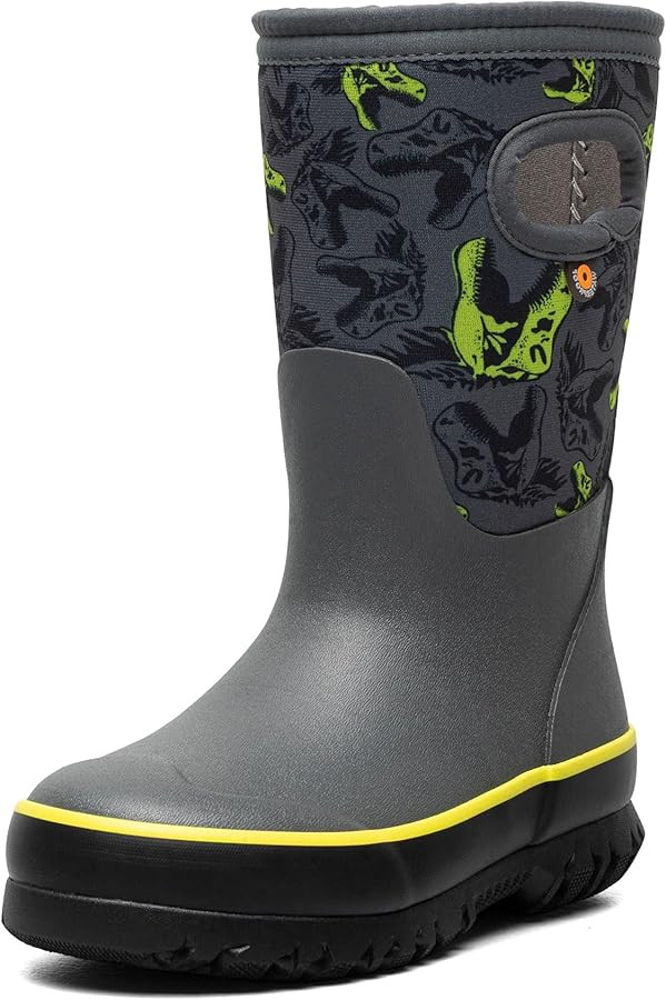BOGS Grasp Kids Waterproof Rain Boots – Insulated for Winter, Snow & Mud with Easy Pull-On Hand... | Amazon (US)