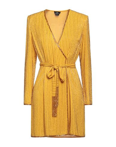 Elisabetta Franchi Woman Mini dress Marigold Size 4 Polyester, Glass | YOOX (US)