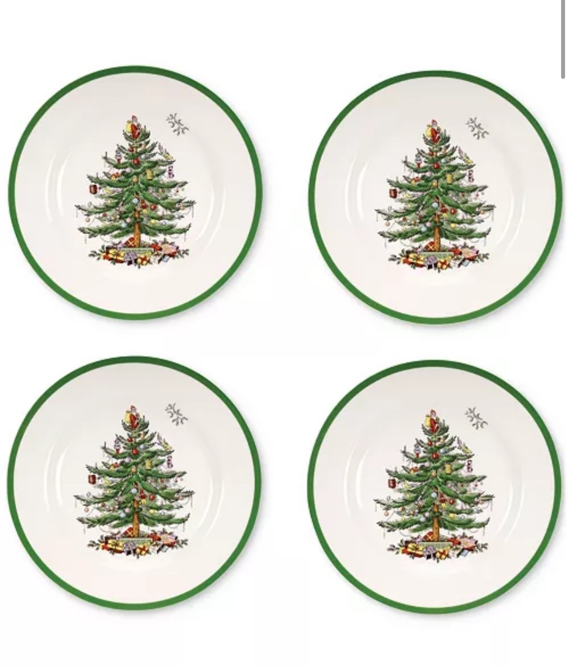 ON SALE- Holiday Spode Glass Plates: Set of 4🎄🎄🎄🎄

#LTKHoliday #LTKCyberWeek #LTKGiftGuide