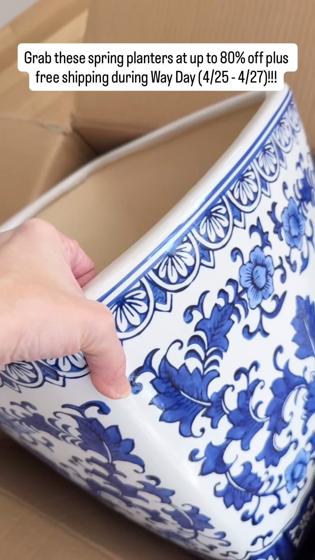 Grab these spring planters NOW because @Wayfair's Way Day sale is ON! It's 3 days only (4/25 - 4/27) with many of my favorite finds at up to 80% off plus they ship free! #Wayfair #WayDay #WayfairPartner #Ad

#LTKHome #LTKSaleAlert