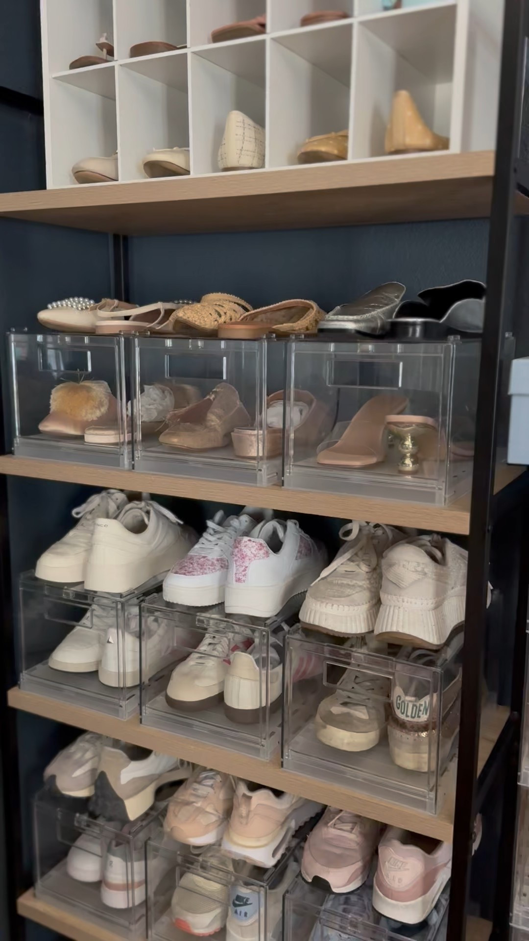 The Container Store just recently released these shoe boxes with magnetic closures and they look so good. Currently 20% off!

#LTKFindsUnder50 #LTKSaleAlert #LTKHome