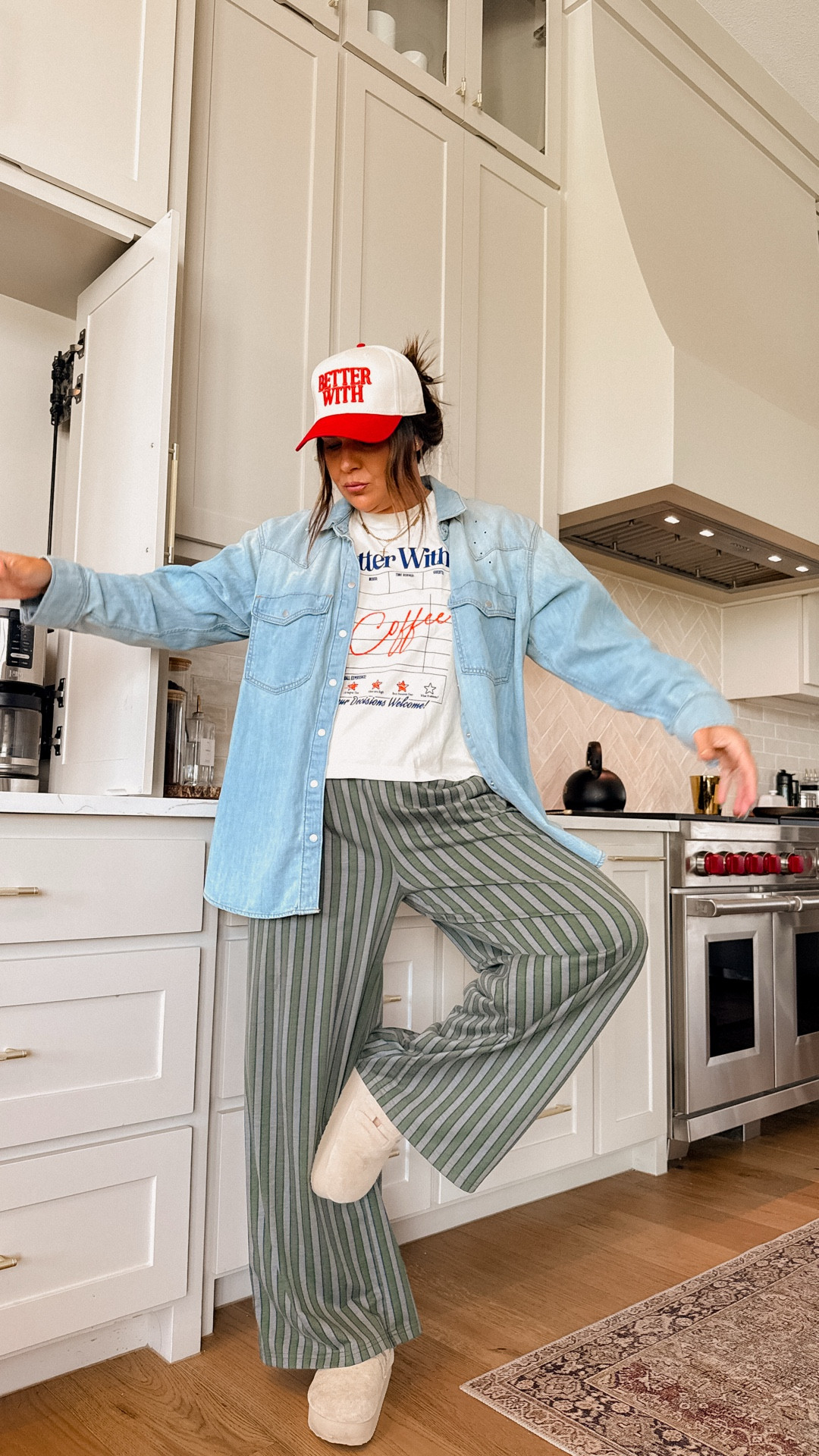 All graphic tee’s are @shopbetterwith
Denim shacket: XL
Striped Pants: XL
Blazer: XL
Black Cargo slacks: 16
Lace Under Skirt: XL
Checkered Sweater: XXL
Cream Boho Pants: XL
layered white skirt: XL
RED BOOTS: TTS


#LTKStyleTip #LTKMidsize #LTKFindsUnder50