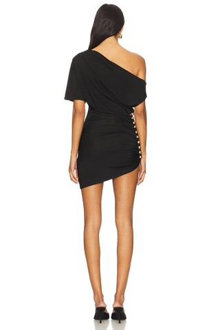 Cadence Mini Dress in Black | Revolve Clothing (Global)