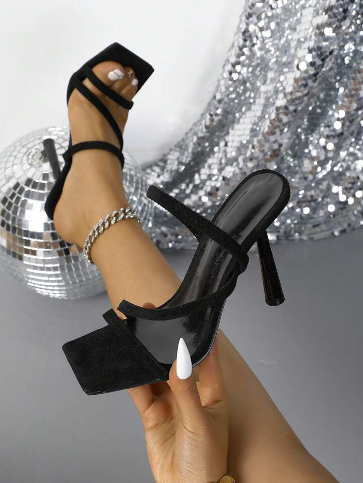 Fashionable Pointed Toe High Heel Sexy Sandals For Women | SHEIN