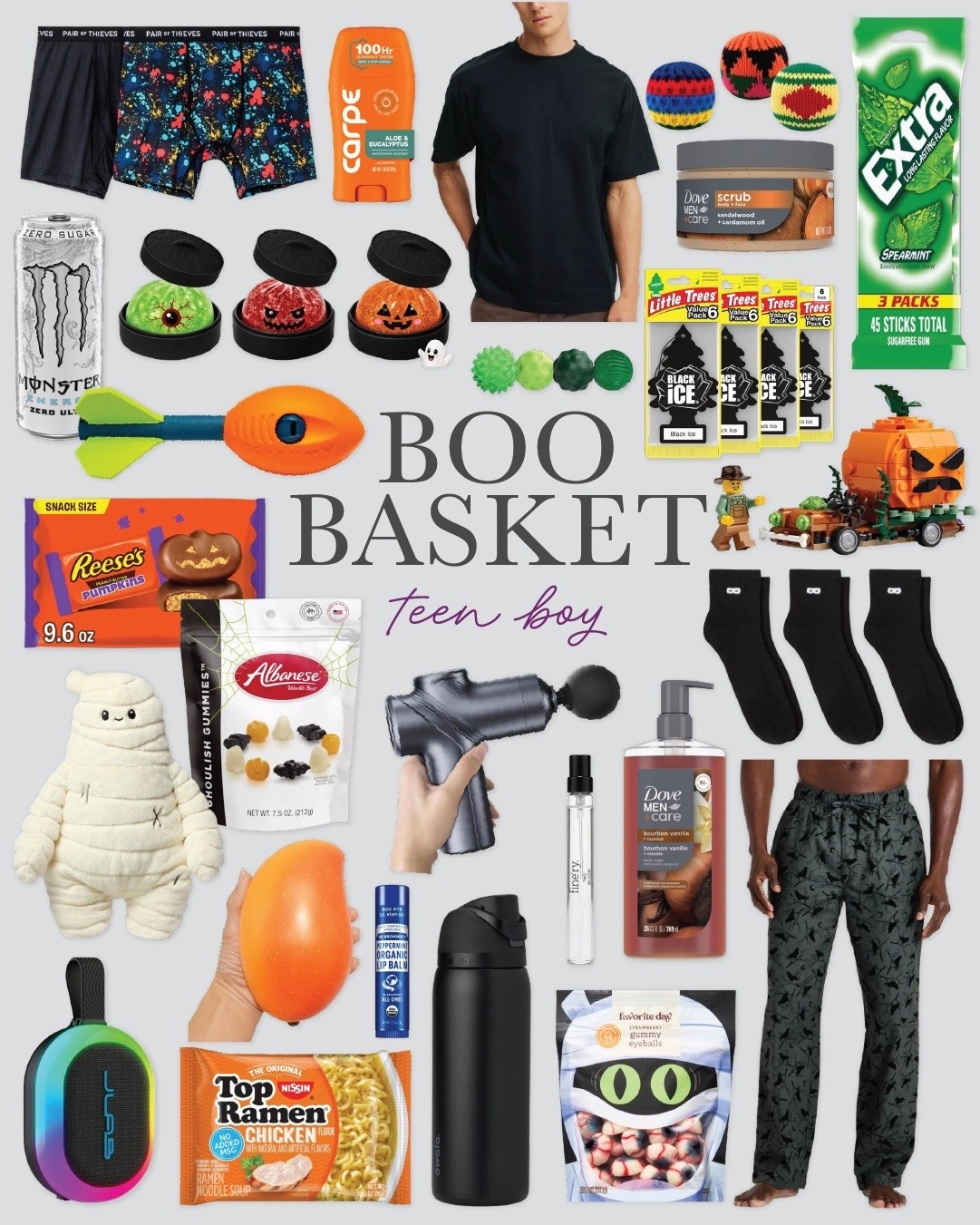 Teen boys can have fun with boo baskets too! These finds are the perfect mix of cozy, entertaining and snack-worthy for a little Halloween surprise. 

#BooBasket #HalloweenFinds #TeenBoys

#LTKSeasonal #LTKKids #LTKmomlife
