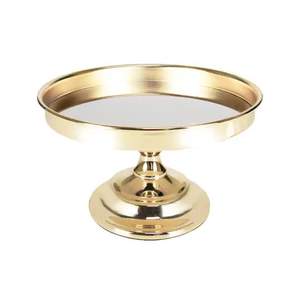 Gold Classic Round Cake Stand Dessert Display - Bed Bath & Beyond - 35983575 | Bed Bath & Beyond