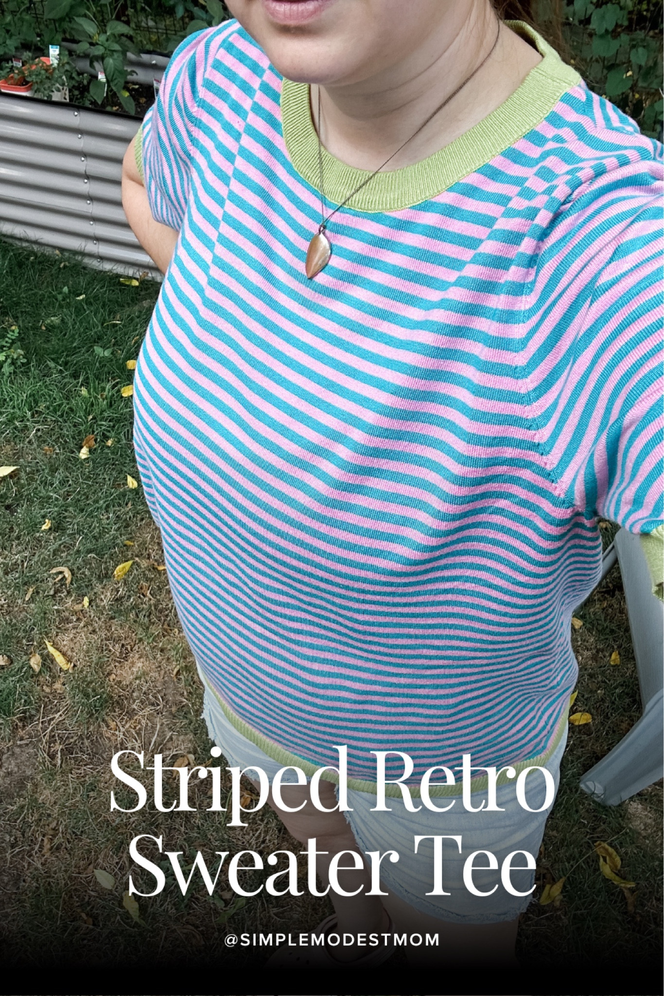 Striped Retro Sweater Tee

I’m loving the retro vibes of this sweater tee - very similar to my favorite summer sweatshirt from last month, but in a knit sweater material. Great quality!

#LTKStyleTip #LTKFindsUnder50 #LTKSeasonal