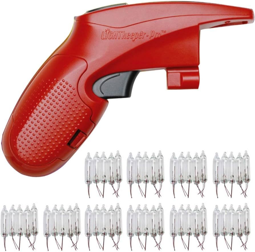 LIGHT KEEPER PRO The Complete Tool for Repairing Incandescent Christmas Holiday Light Sets | Bonu... | Amazon (US)