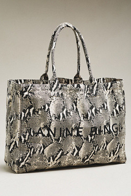 Anine Bing Leo Canvas Tote Bag | Anthropologie (US)