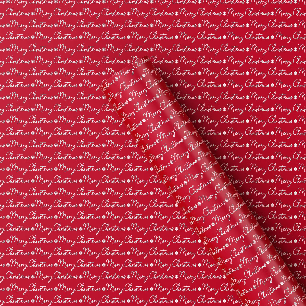 220 sq ft 'Merry Christmas' Gift Wrap Red - Wondershop™ | Target