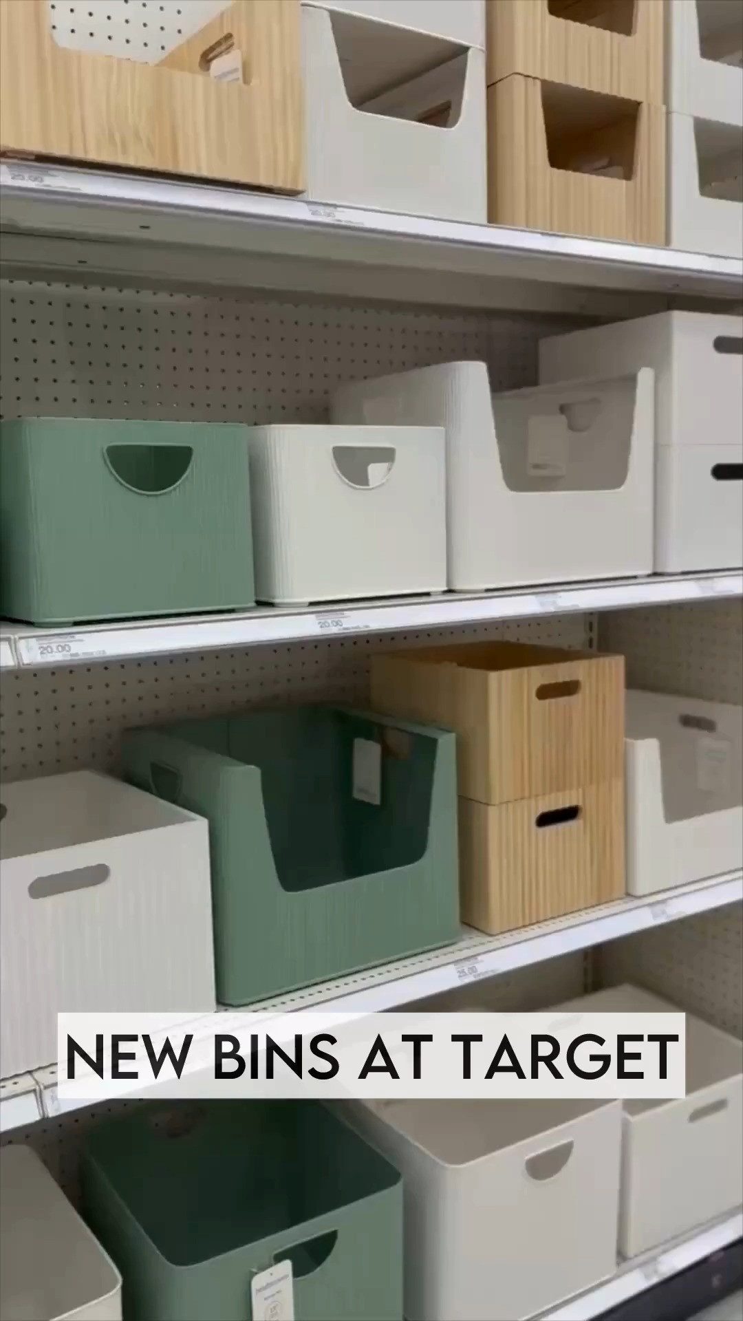 Just found the cutest new bins at Target — they’re stackable, come in the prettiest neutral colors, and the price? So good. Perfect for pantry, closets, toy storage… literally anywhere. 

 #LTKHome #LTKFindsUnder50 #LTKStyleTip