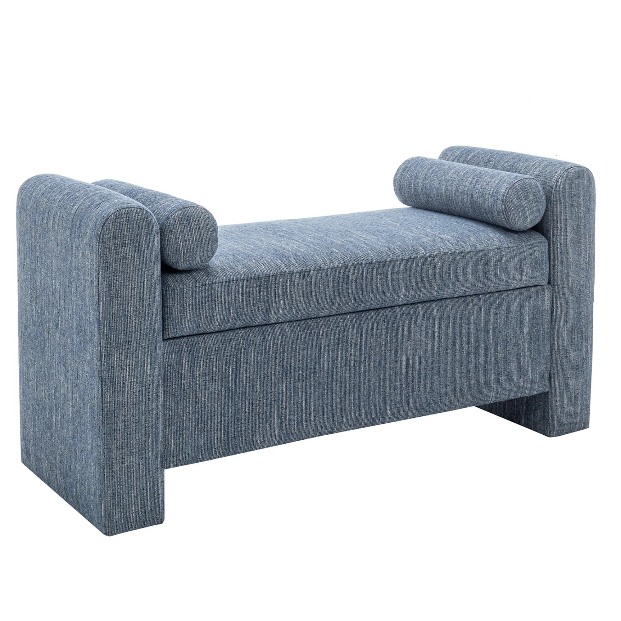 Lataja Polyester Upholstered Storage Bench | Wayfair North America