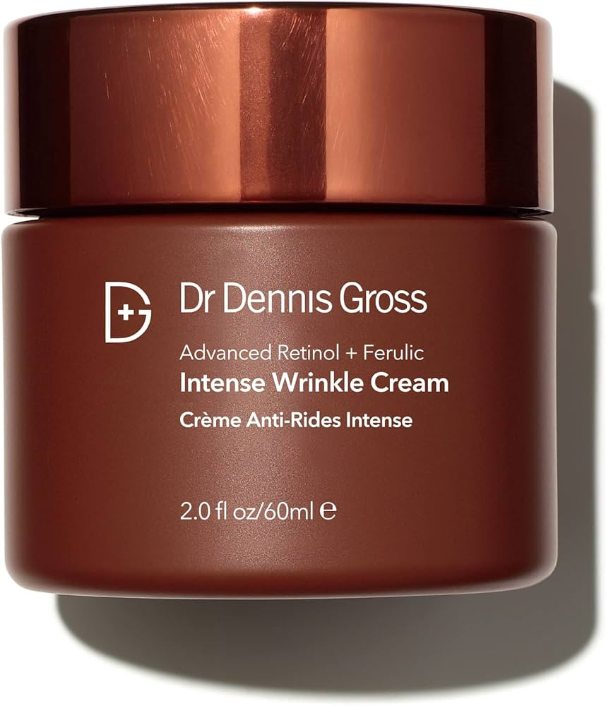 Dr Dennis Gross Advanced Retinol + Ferulic Intense Wrinkle Cream | Intensely Hydrating to Visibly... | Amazon (US)