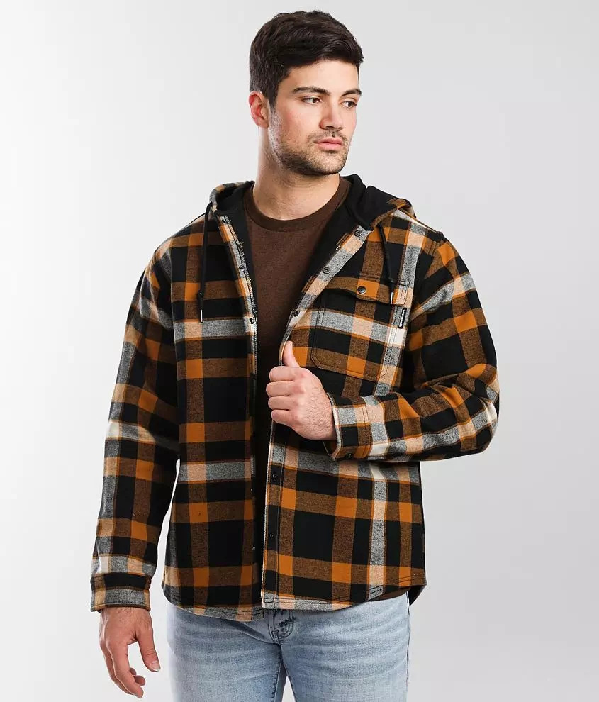 Wolverine Bucksaw Bonded Flannel Shacket | Buckle