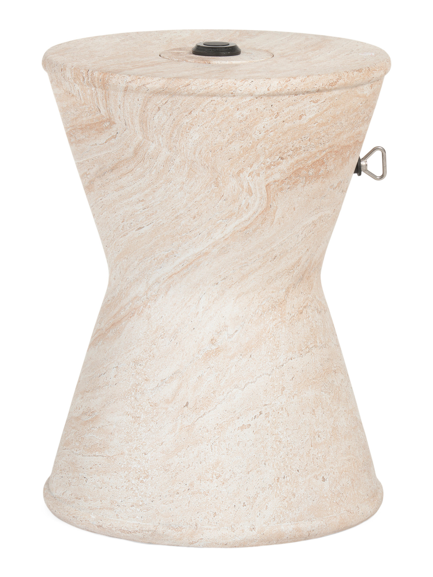 24in Outdoor Umbrella Holder Side Table | TJ Maxx