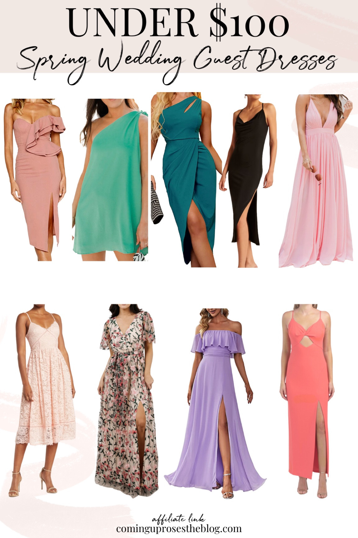 Spring wedding guest dresses for under $100

Cocktail dress for wedding guest // semi formal wedding guest dress // under $100 dresses // formal wedding guest dress // casual dress for wedding // black tie wedding guest dress 

#LTKunder100 #LTKstyletip #LTKwedding
