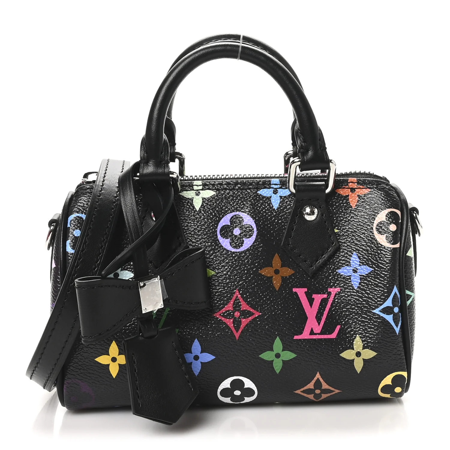 LV X TM Monogram Multicolor Nano Speedy Black | FASHIONPHILE (US)