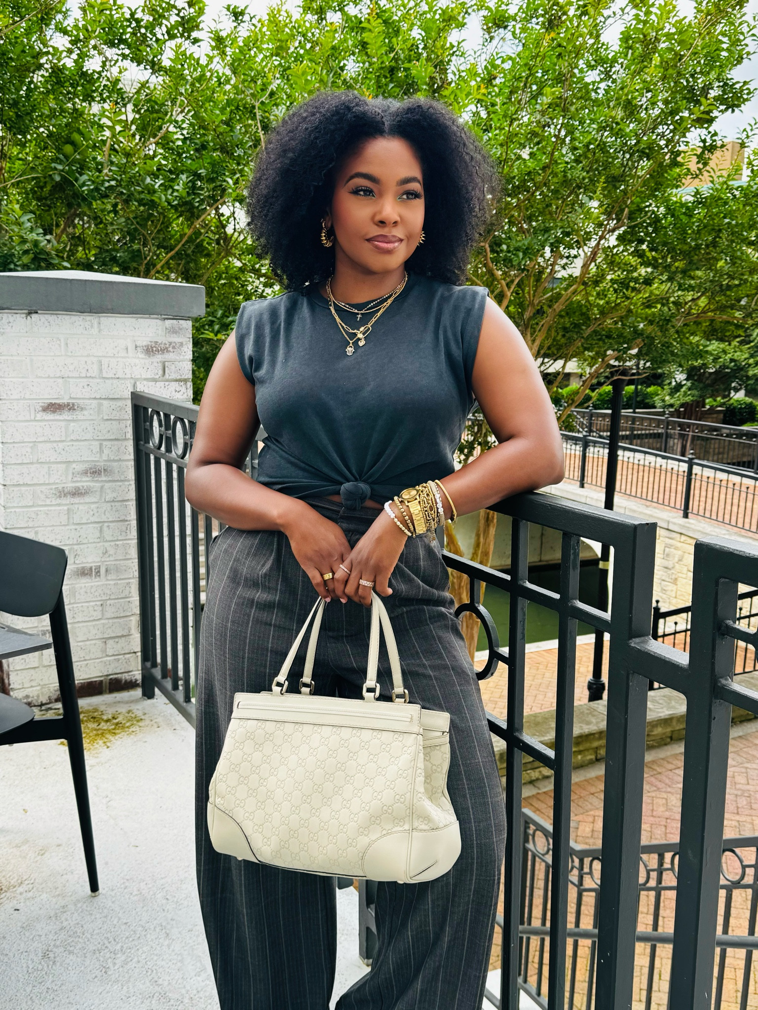 causal brunch look. Also on my vintage designer bag era. Great pieces at less than $1000 
top: Medium
trousers: 8 


#LTKMidsize #LTKFindsUnder100 #LTKSaleAlert
