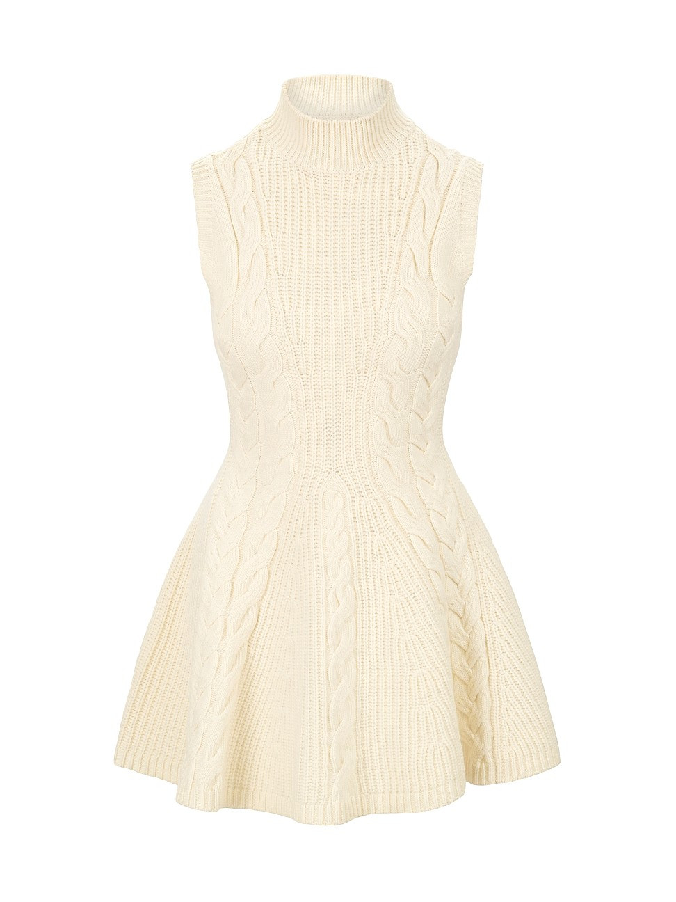 Women's Charade Cable-Knit Minidress - Ivory - Size Small | Saks Fifth Avenue