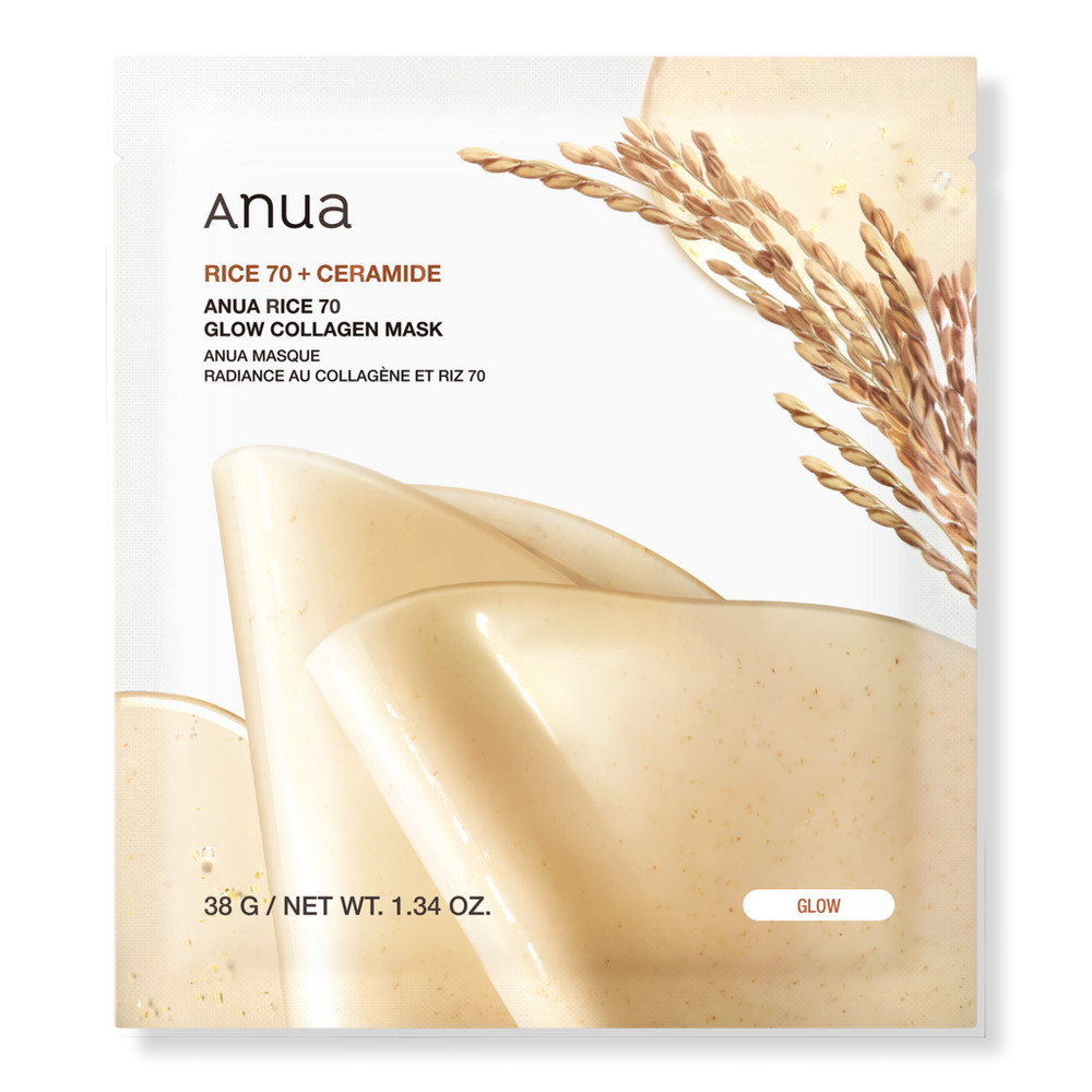 ANUA Rice 70 Glow Collagen Mask - 1 ct | Ulta