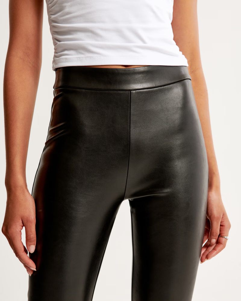 Classic Vegan Leather Legging | Abercrombie & Fitch (US)