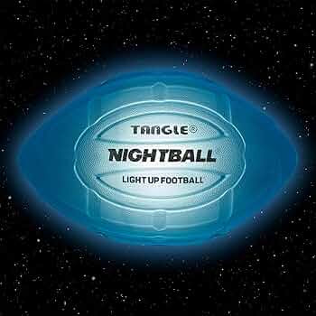 Nightball Tangle Inflatable LED Light Up Football - Glow in The Dark Football with Bright Lights ... | Amazon (US)