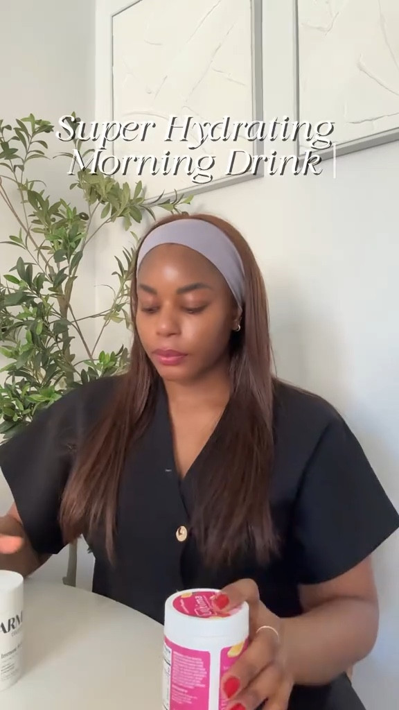 Super hydrating morning drink for skin and gut health! This is my AM drink that is a non-negotiable in my morning routine. I’m using the Stanley quencher cup! 

#LTKmorningroutine #LTKgrwm #LTKfitnessgoals