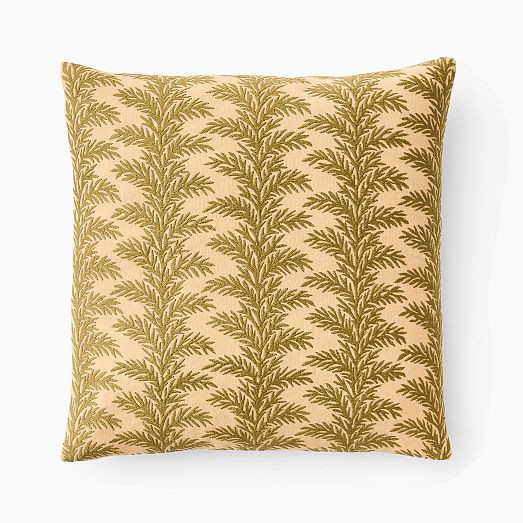 Pierce & Ward Foliage Stripe Pillow Cover | West Elm (US)