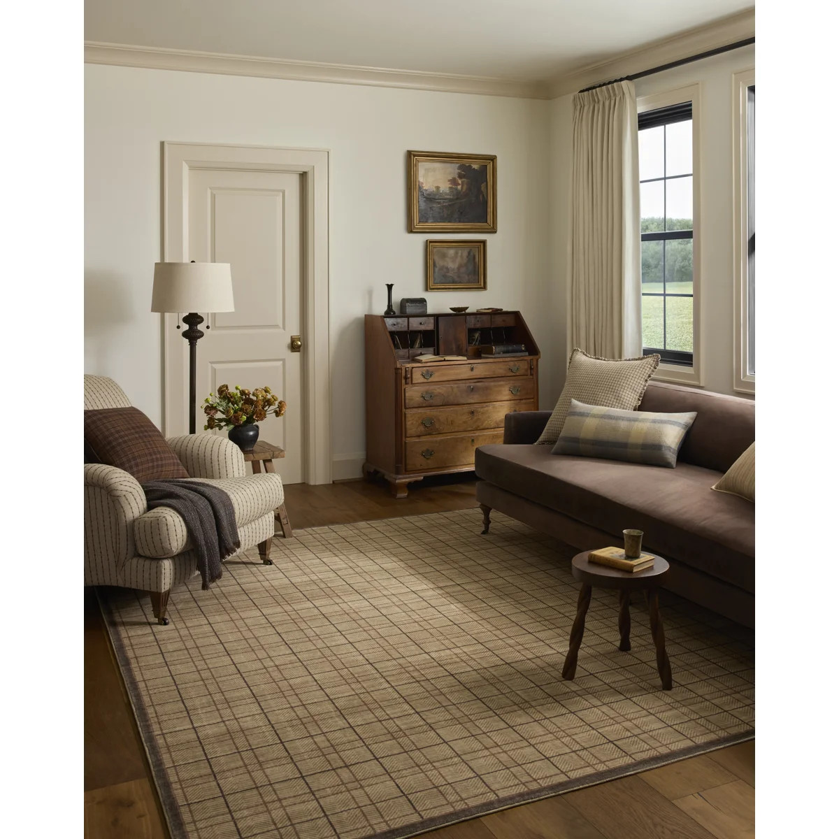 Chris Loves Julia x Loloi Bobby Sand / Bark Area Rug feat. Cloudpile | Wayfair North America