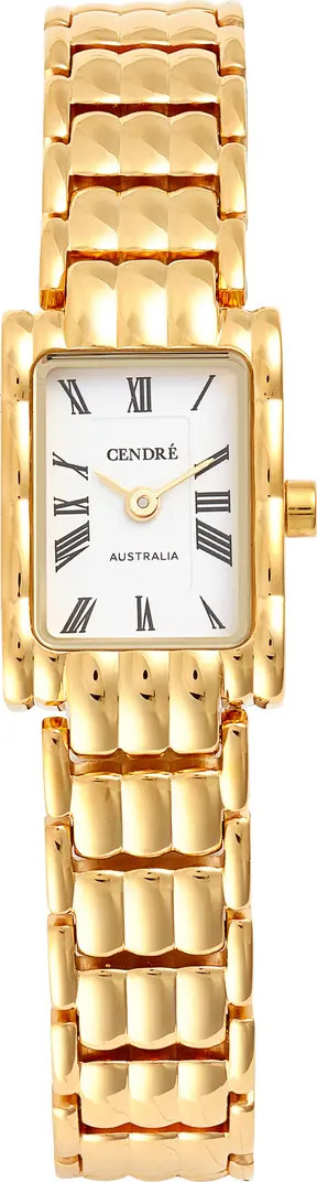CENDRE Mila Tank Bracelet Watch, 17mm x 24mm | Nordstrom | Nordstrom