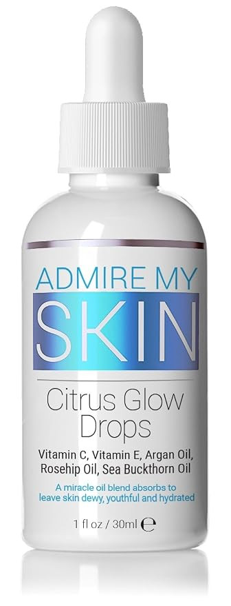 Vitamin C Oil For Glowing Skin - This Oil For Face Contains Vitamin E Oil + Argan Oil + Rosehip O... | Amazon (US)