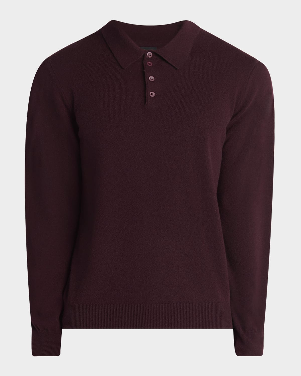 Men & apos;s Cashmere Knit Polo Sweater | Neiman Marcus