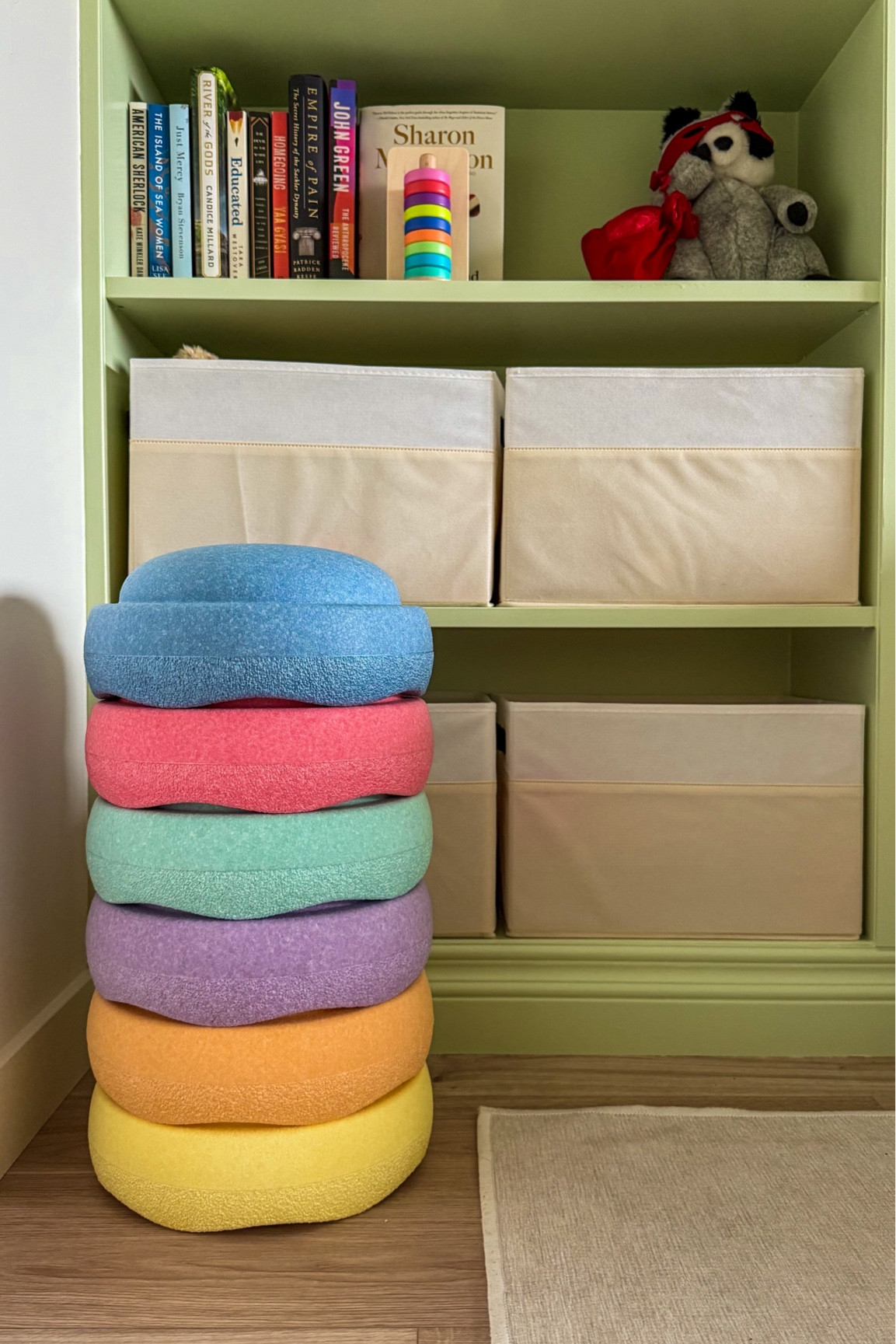 I’m often asked about these stepping stones when I share my son’s playroom. They are *chefs kiss*! Pricey but will grow with your kids for YEARS. Makes an amazing gift! 

#LTKBaby #LTKKids #LTKHome