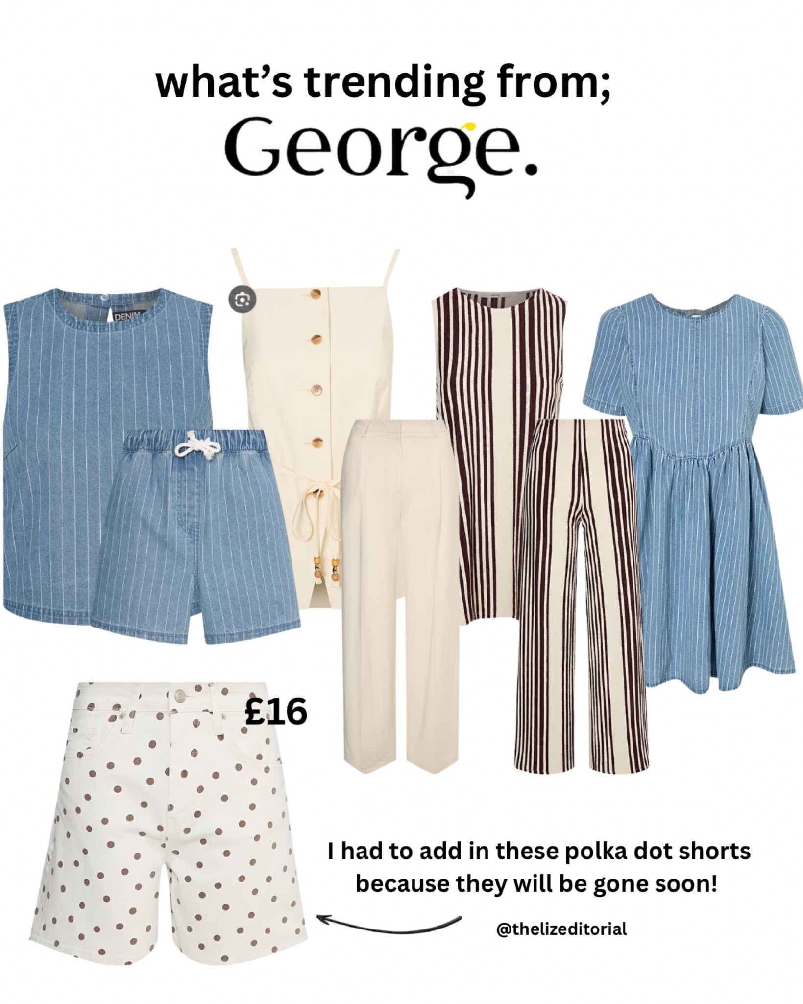 Oh some of my faves from George at Asda and all with amazing prices! 

#LTKsummer #LTKspring #LTKuk